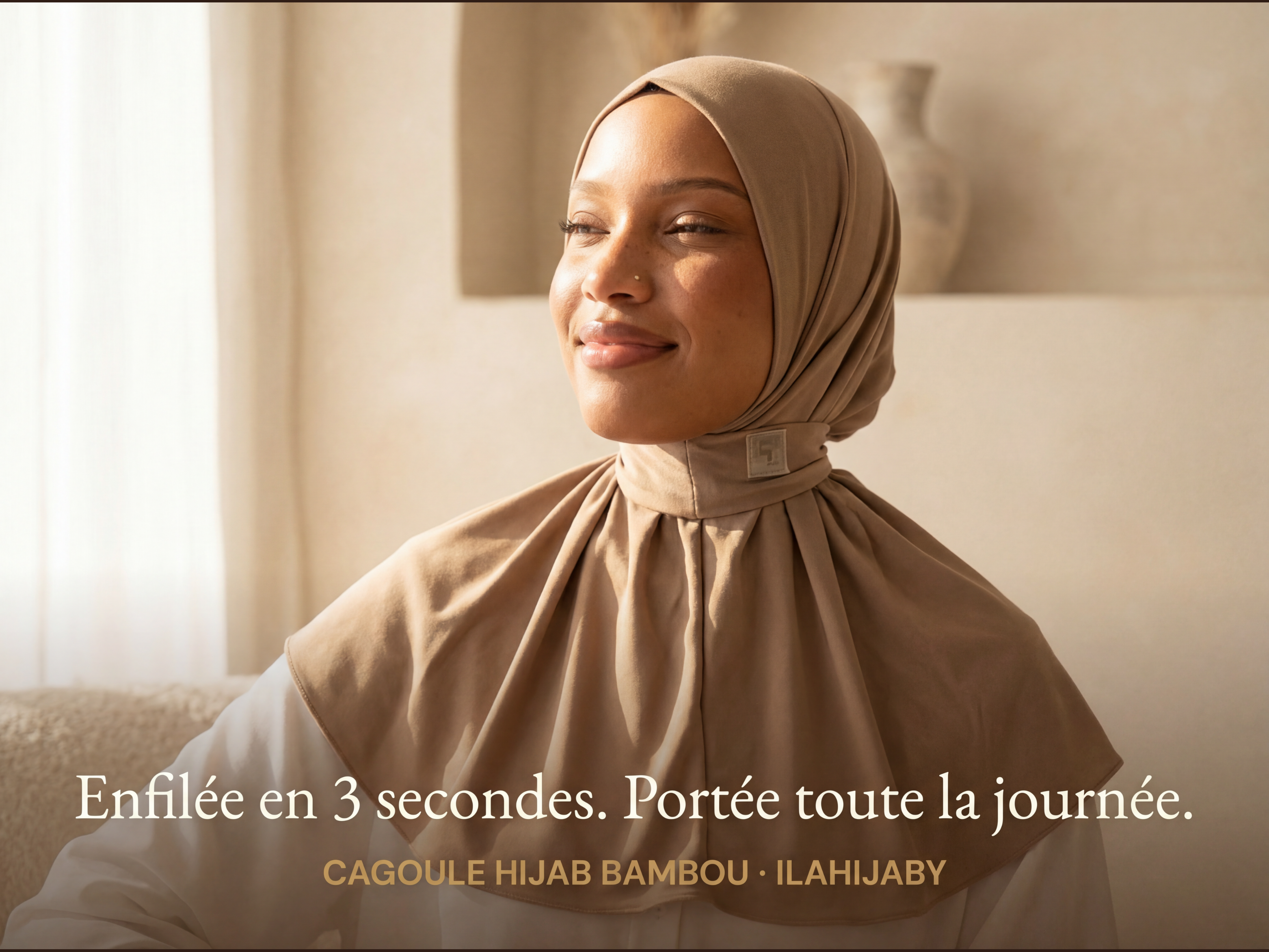 Hijab ILA - Cagoule Bambou Respirant
