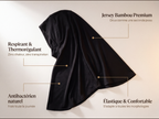 Hijab ILA - Cagoule Bambou Respirant